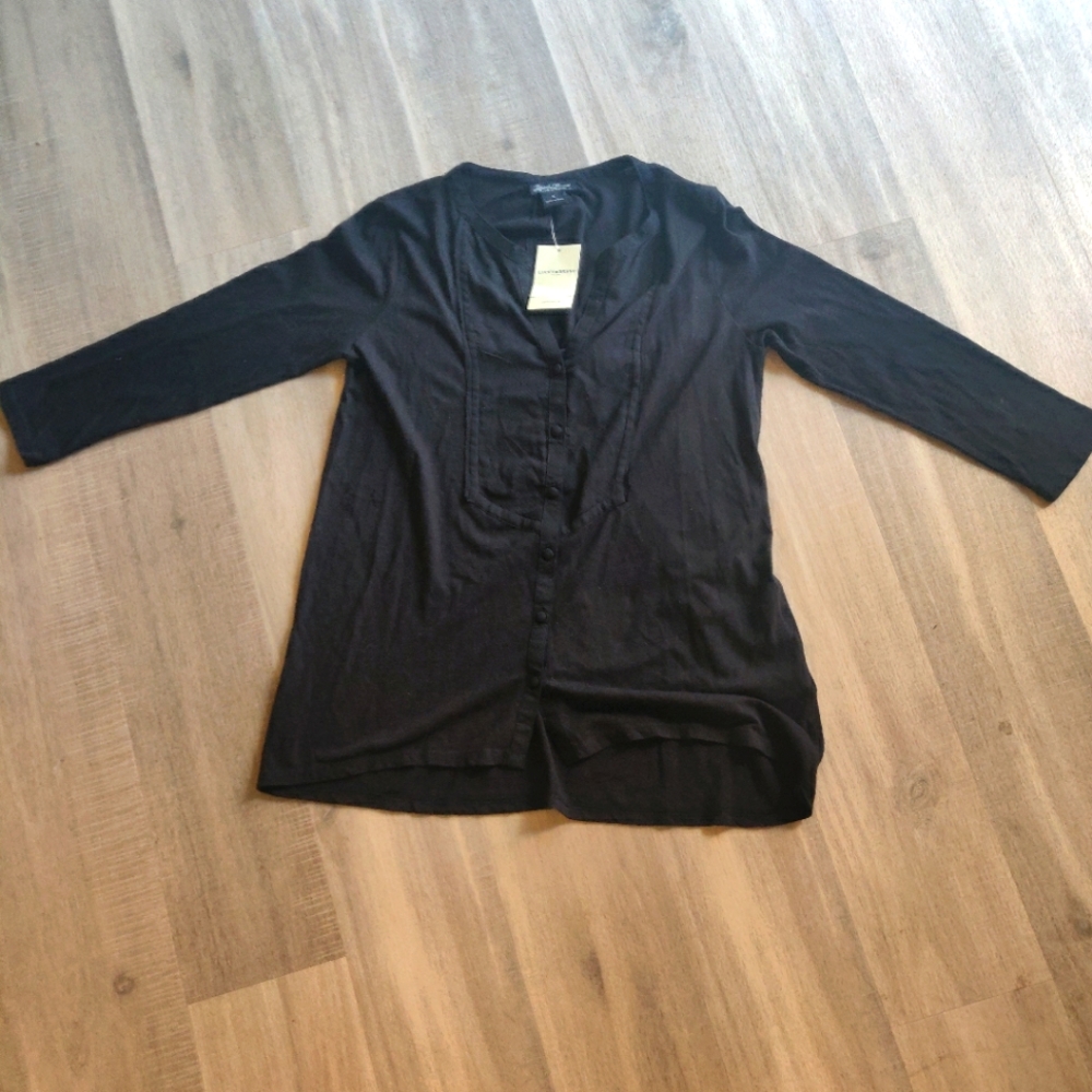 NWT Lucky Brand Button Up Blouse - Small